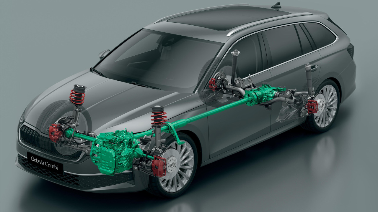  Škoda Octavia 4x4 - jistota na silnici i mimo ni.